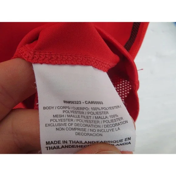 United States Soccer Jersey Womens Med Red Nike Training Top USA National Team - Picture 6 of 10